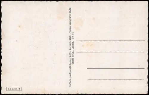 Ansichtskarte Borna Luftbild 1932