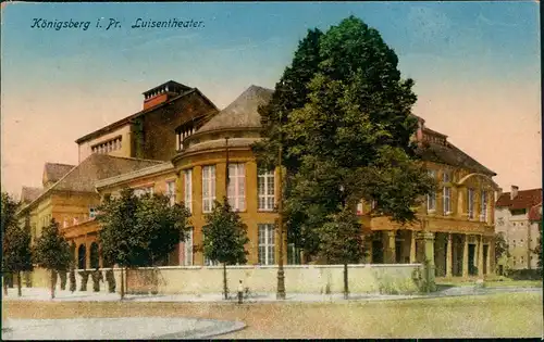 Königsberg (Ostpreußen) Калининград Luisentheater - Ostpreußen 1914