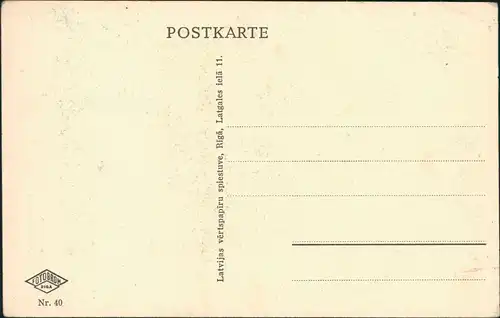 Postcard Riga Rīga Ри́га Dom 1928
