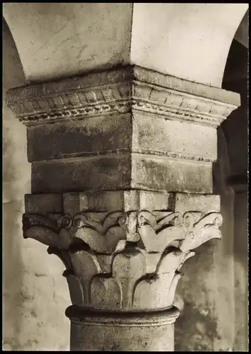 Höxter (Weser) Kloster Corvey Karolingisches Untergeschoß des Westwerkes 1960