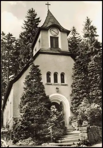 Oberbärenburg-Altenberg (Erzgebirge) Waldkapelle Ortsteil   zur DDR-Zeit 1977