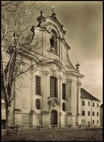 Ansichtskarte Dießen am Ammersee (Diessen) Kirche 1964