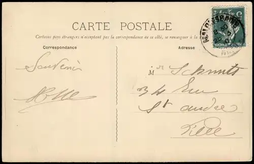 CPA Dünkirchen Dunkerque La Rue Alexandre III 1910