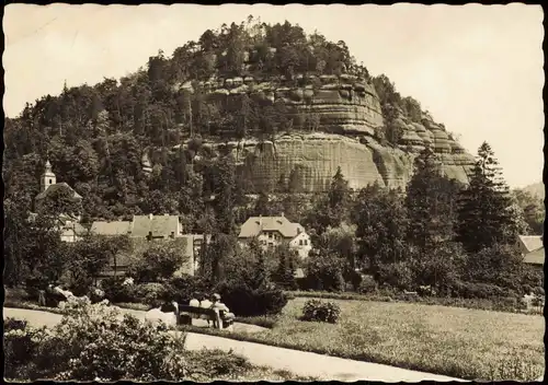 Ansichtskarte Oybin Umland-Ansicht Zittauer Gebirge DDR AK 1969