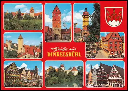 Ansichtskarte Dinkelsbühl Stadtansichten 1998