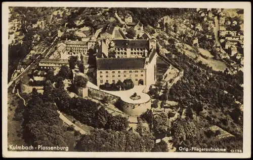 Ansichtskarte Kulmbach Luftbild 1938