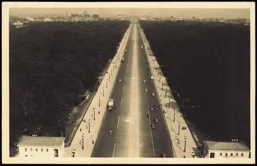 Ansichtskarte Berlin Ost-Wast-Achse Panorama-Ansicht 1940