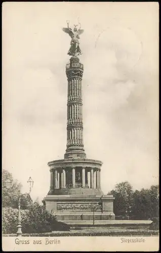 Ansichtskarte Mitte-Berlin Siegessäule 1905