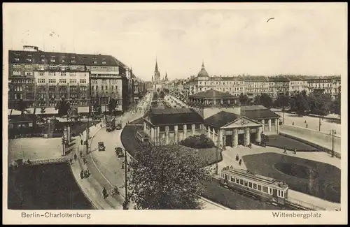 Ansichtskarte Schöneberg-Berlin Wittenbergplatz 1937