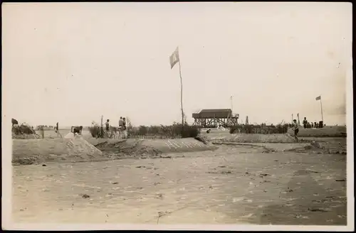 Ansichtskarte St. Peter-Ording Strand, Sandburgen - Anlagen 1928