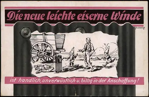 Reklame & Werbung Berlin HEBEZEUG-UNION PEDDINGHAUS-LEVATOR-SCHLESINGER  1928