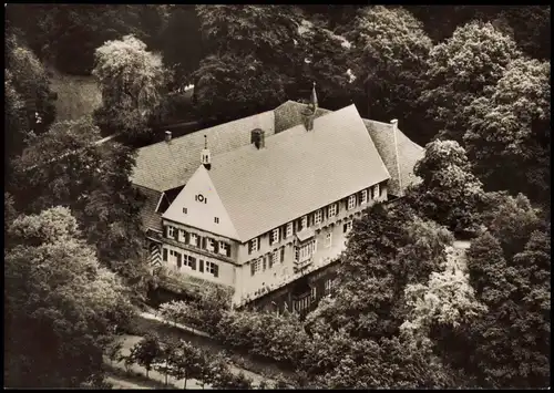 Dinklage Luftaufnahme Benediktinerinnenkloster Burg Dinklage i. O. 1965