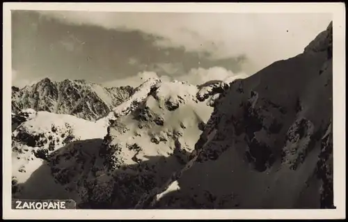 Postcard Zakopane Umland 1943  gel. Feldpost WK2