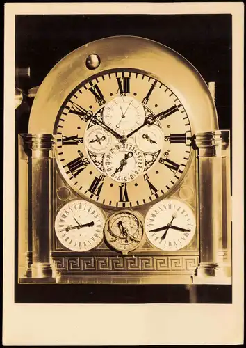 Glashütte Kunstuhr von Hermann Goertz in der Ingenieurschule  1961