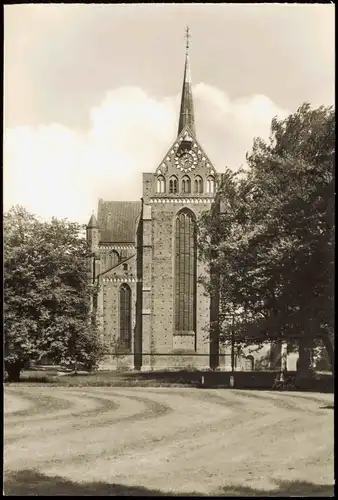 Ansichtskarte Bad Doberan DDR AK Westfassade der Klosterkirche 1979