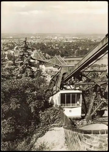 Ansichtskarte Dresden Panorama-Ansicht Blick von der Loschwitzhöhe 1979