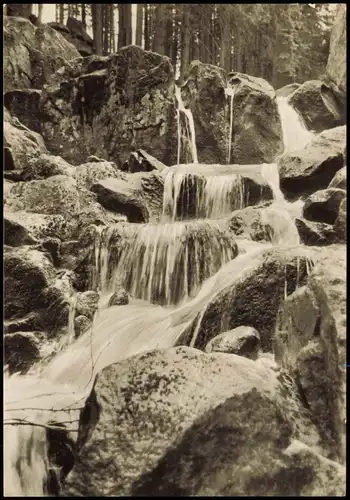 Ansichtskarte Wernigerode Umland-Ansicht Steinerne Renne bei Wernigerode 1968