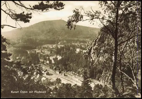 Ansichtskarte Oybin Hochwald Panorama-Ansicht zur DDR-Zeit 1969