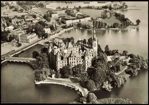 Ansichtskarte Schwerin Schweriner Schloss 1974