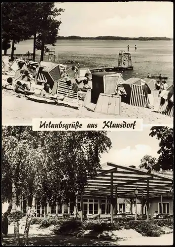 Ansichtskarte Klausdorf DDR-Zweibildkarte (Urlaubsansichten) 1971