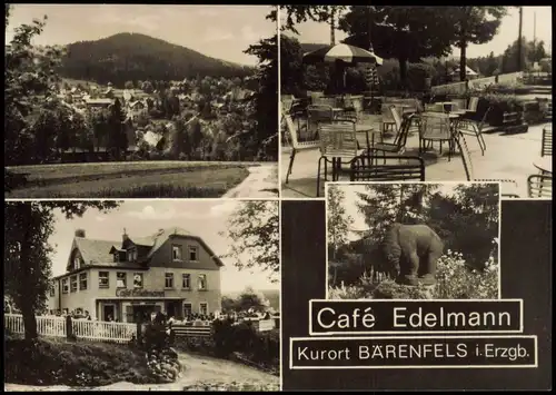 Bärenfels (Erzgebirge)-Altenberg (Erzgebirge) DDR MB Kaffee Cafe Edelmann 1969