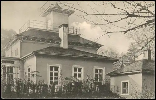 Karlsruhe Amalienschlösschen vor der zerstörung, Nymphengarten 1912