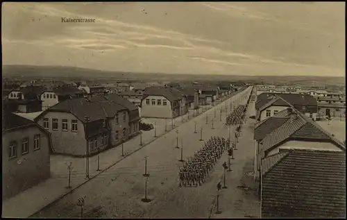 Ansichtskarte Ohrdruf Truppenübungsplatz 1916  gel. Feldpost