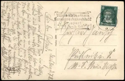 Ansichtskarte Essen (Ruhr) Ruhrtal, Kluse-Kapelle 1928