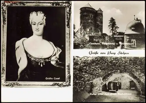 Ansichtskarte Stolpen Burg Stolpen Gräfin Cosel DDR AK 1978