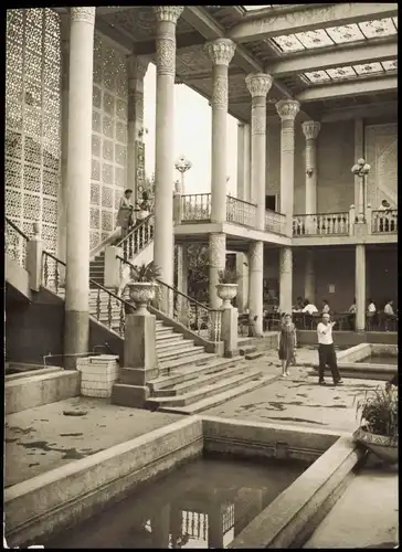 Taschkent Ташкент Ortsansicht Teestube in Taschkent / UdSSR 1975