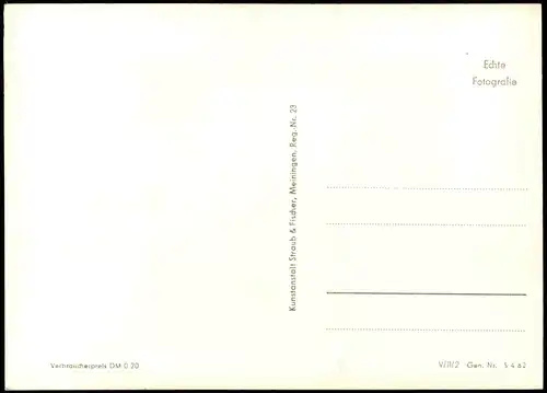 Oberhof (Thüringen) DDR Mehrbildkarte mit Ortsansichten vom Luftkurort 1962