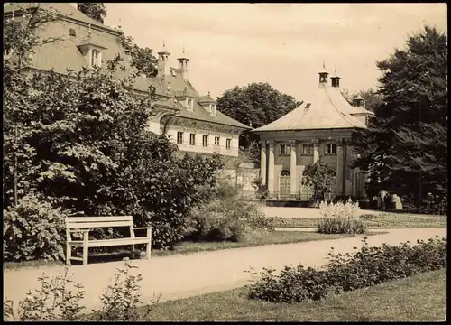 Ansichtskarte Pillnitz Schloss Pillnitz zur DDR-Zeit 1963