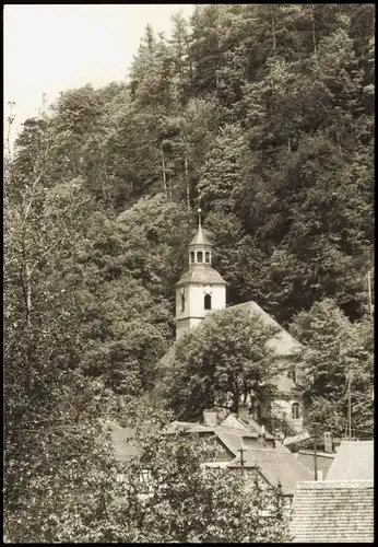 Ansichtskarte Oybin Kirche zur DDR-Zeit 1982