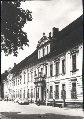 Zerbst Barockpalais an der Schloßfreiheit - erbaut 1707 - 1713 restauriert 1981