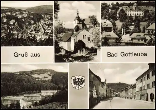 Bad Gottleuba-Bad Gottleuba-Berggießhübel DDR  mit 5 Ortsansichten 1972