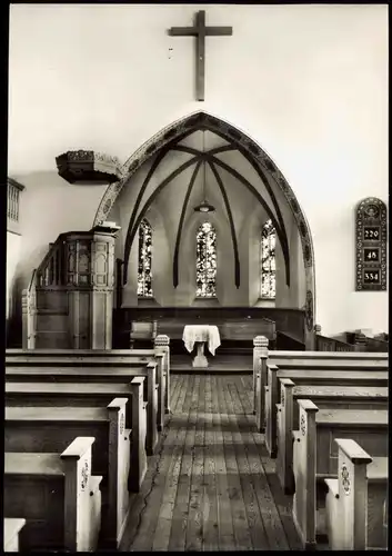 Ansichtskarte Davos Evangel. Kirche St. Johann 1960