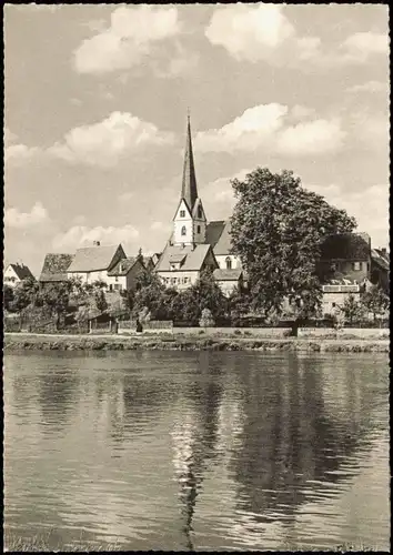 Ansichtskarte Erlenbach am Main Ortsansicht 1960