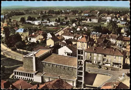 CPA Duß Dieuze Panorama-Ansicht vom Flugzeug aus 1969