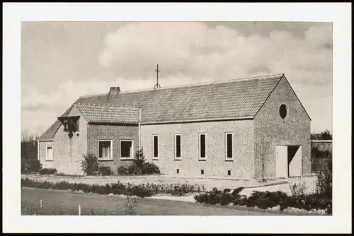 Ansichtskarte Esens Nordsee Kath. St. Willehad-Kirche 1960