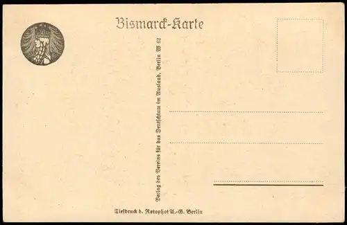 Schönhausen (Elbe) Bismarcks Geburtshaus 100 Jahre Künstlerkarte 1915