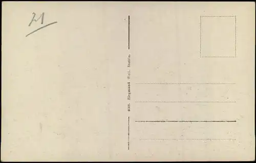 Swinemünde Świnoujście Wellenstudie Künstlerkarte Pommern 1922