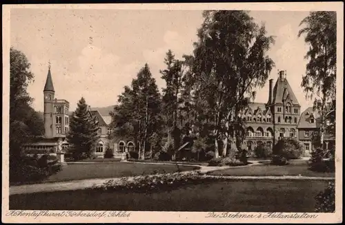 Görbersdorf in Schlesien Sokołowsko Dr. Brehmers Sanatorium 1933