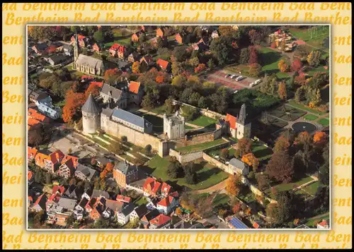 Ansichtskarte Bad Bentheim Luftbild Luftaufnahme 1990