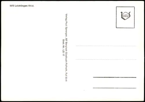 Leichlingen  Realschule, Hasensprung, Brückenstrasse, Globus uvm. 1970