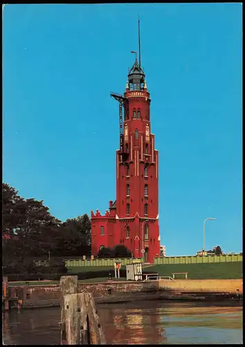 Ansichtskarte Bremerhaven Alter Leuchtturm (Lighthouse) 1975
