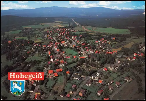 Ansichtskarte Hohegeiß-Braunlage Luftbild 1975