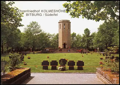 Bitburg Ehrenfriedhof KOLMESHÖHE anlässlich Staatsbesuch Präsident Reagan 1985