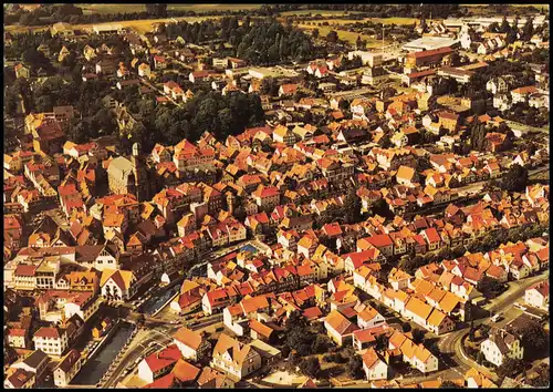 Ansichtskarte Lauterbach (Hessen) Luftbild Luftaufnahme 1980