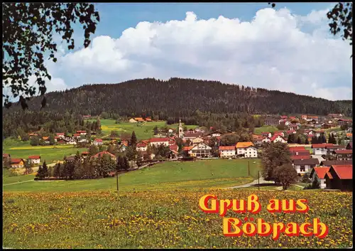 Ansichtskarte Böbrach Panorama-Ansicht 1980