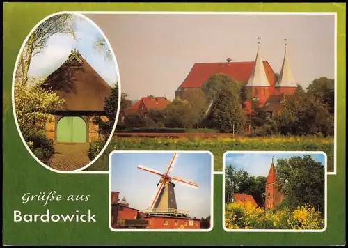 Bardowick Ortsansichten Gildehaus Mühle Kirche Dom (Mehrbild-AK) 2011